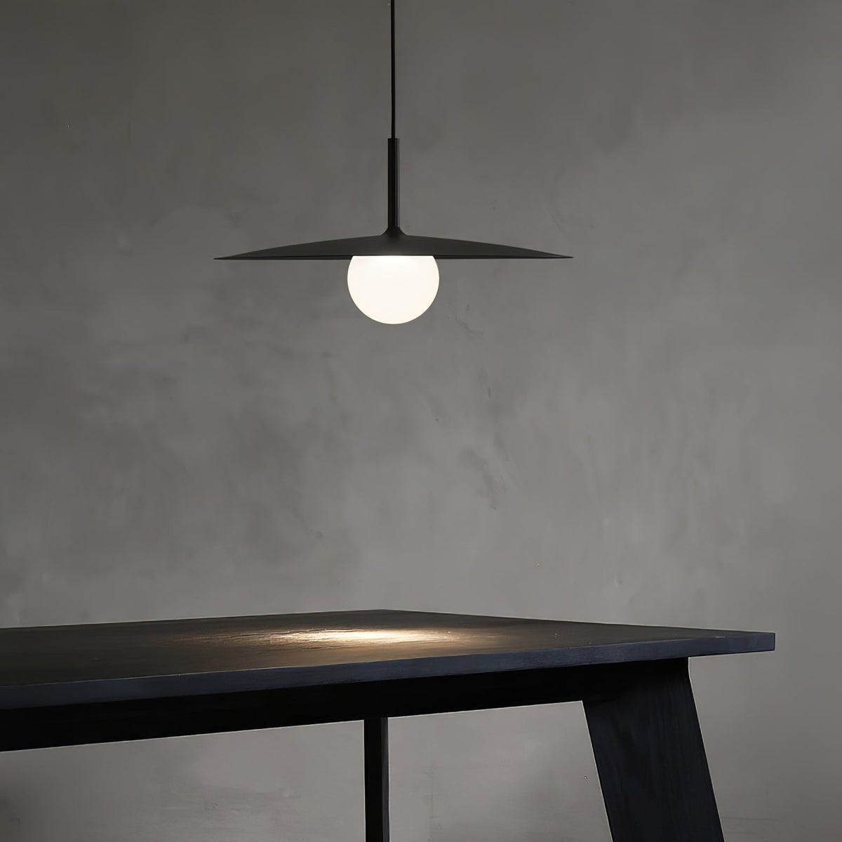 Breneris Suspension Lampe Abat-jour Plat pour Salon