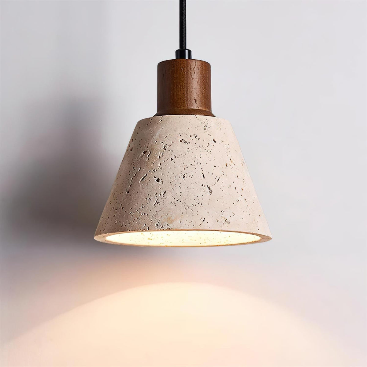 Caven Pendant Light Travertine Cluster-Neutral Decor