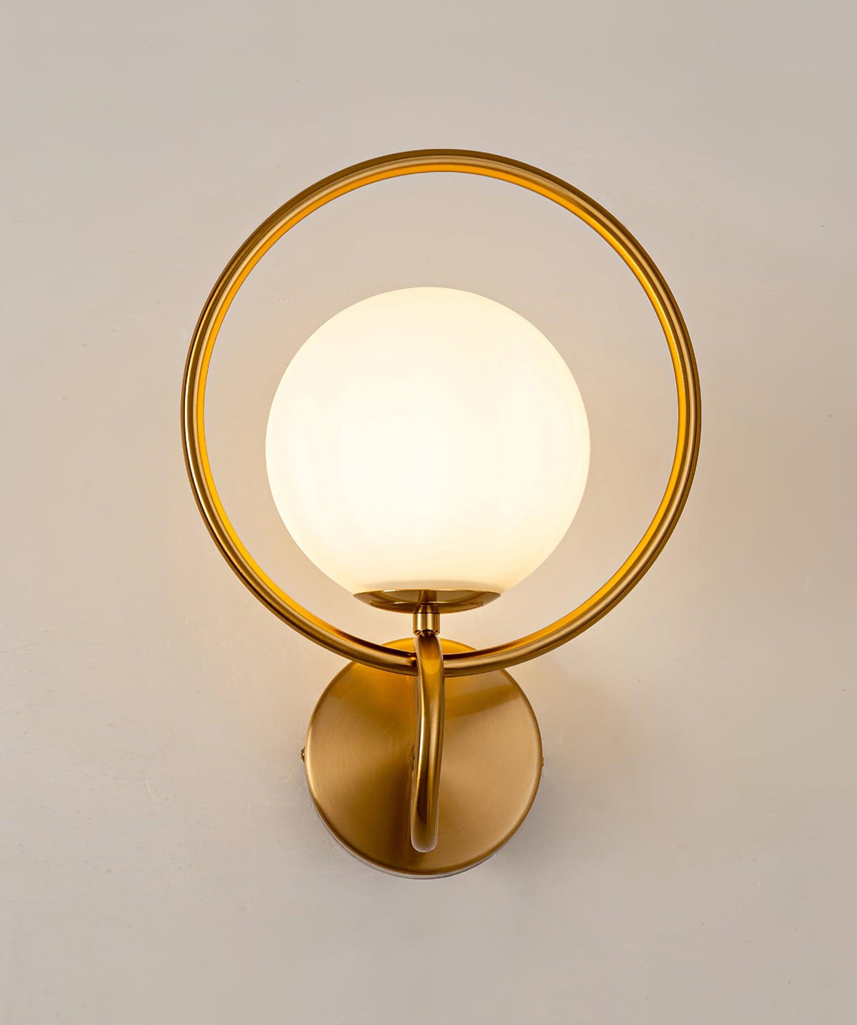 Zesilan Lampe Murale en Verre Moderne Élégante
