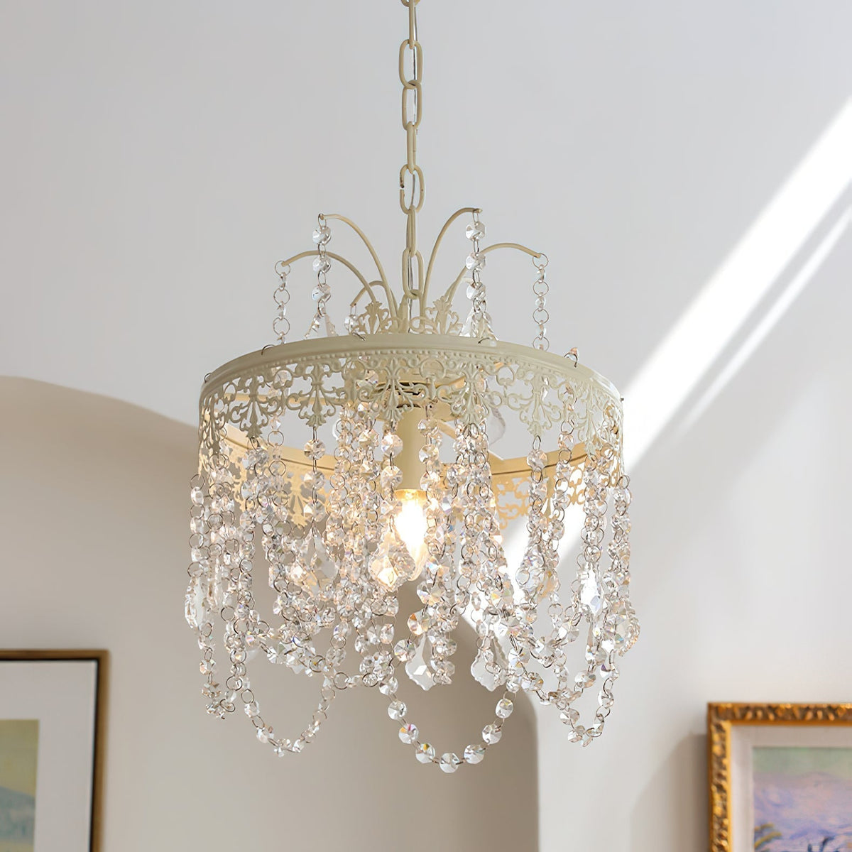 Ershaa Lustre Métal Cristal Luxe Postmoderne