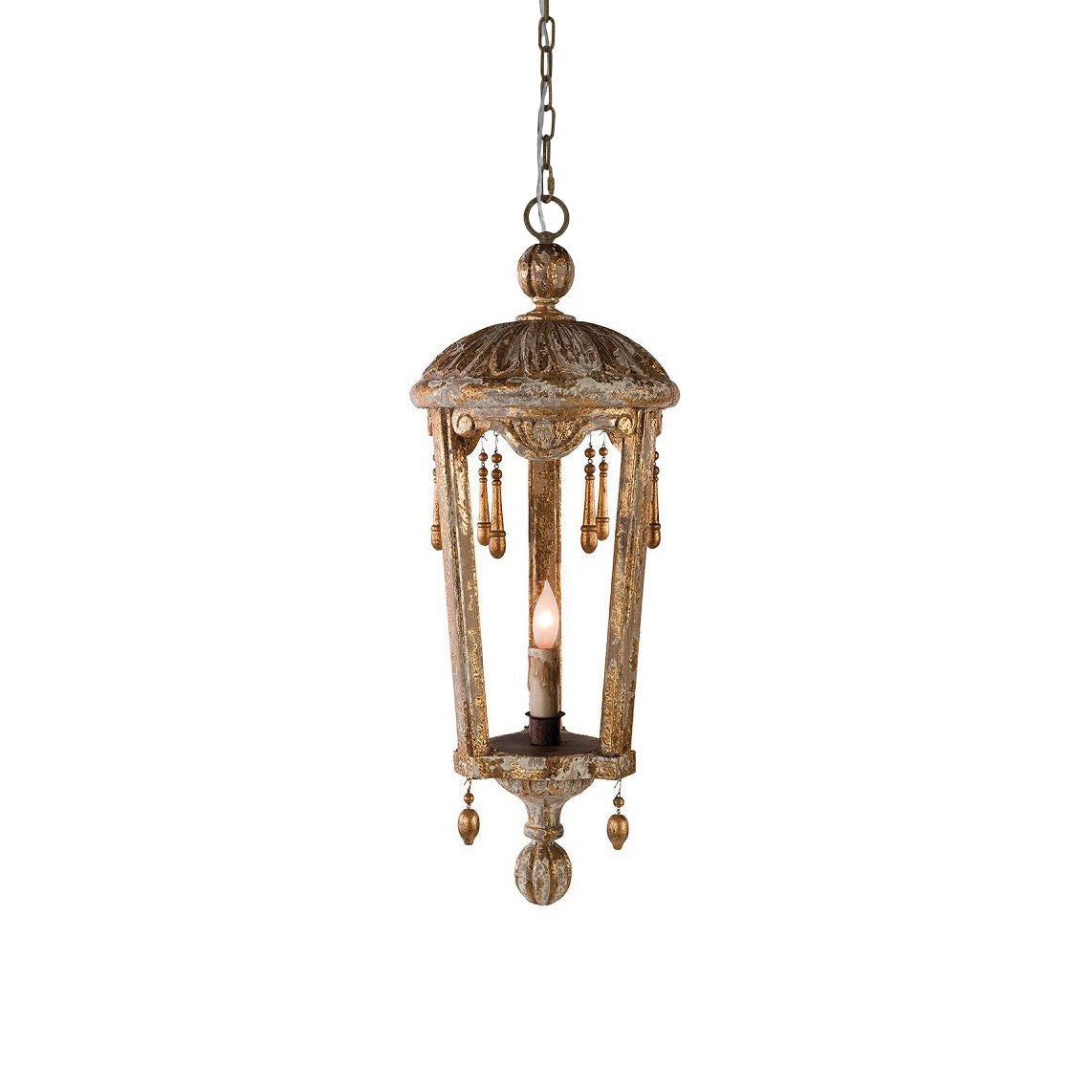 Nylire Suspension Lampe Lanterne Sculptée Bois Créativité Individuelle