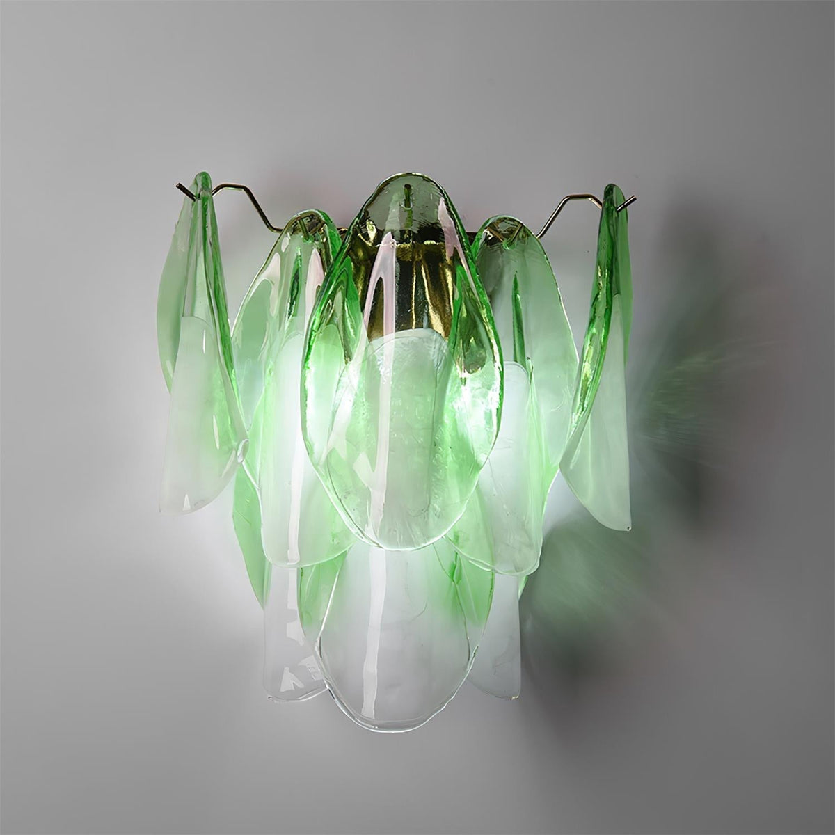 Opheli Petal Glass Wall Lamp-Neutral Decor
