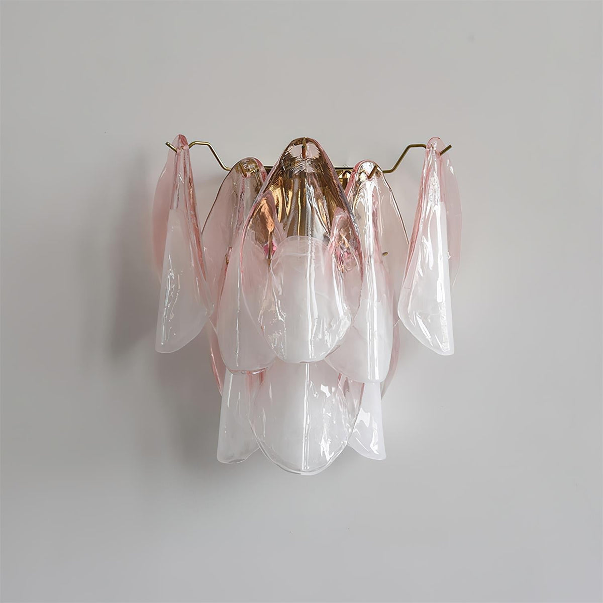 Opheli Petal Glass Wall Lamp-Neutral Decor