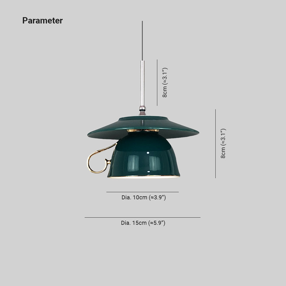 Valentina Luxueux Tasse Céramique Suspension Salon Chambre à Coucher