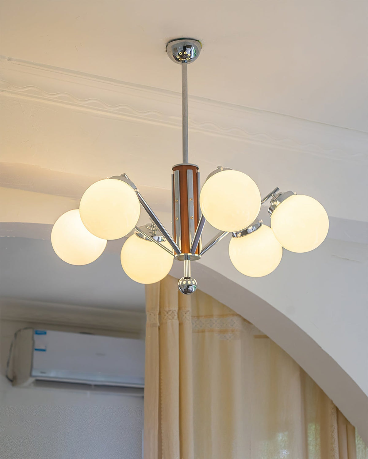 Orina Chandelier Mid-century-Neutral Decor