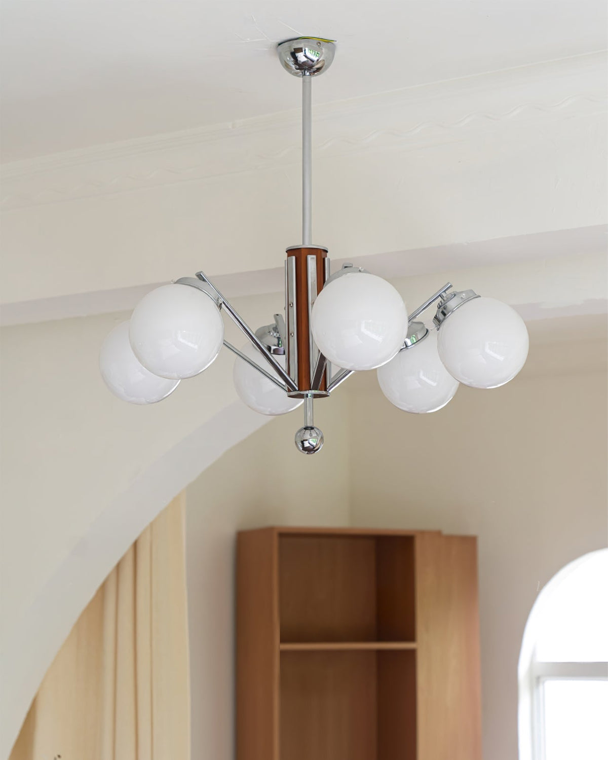Orina Chandelier Mid-century-Neutral Decor