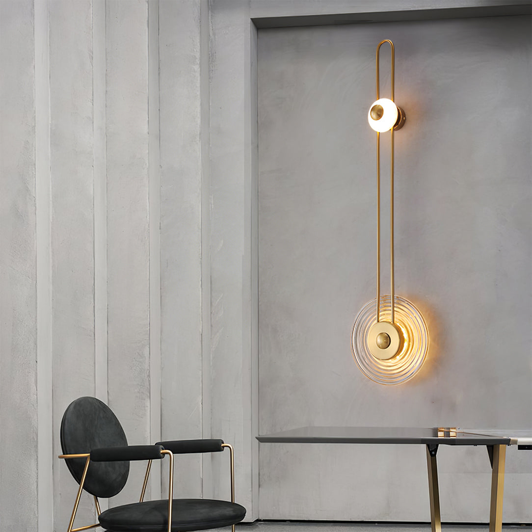 Gaia Wall Lamp Sculptural Geometry Alabaster-Neutral Decor
