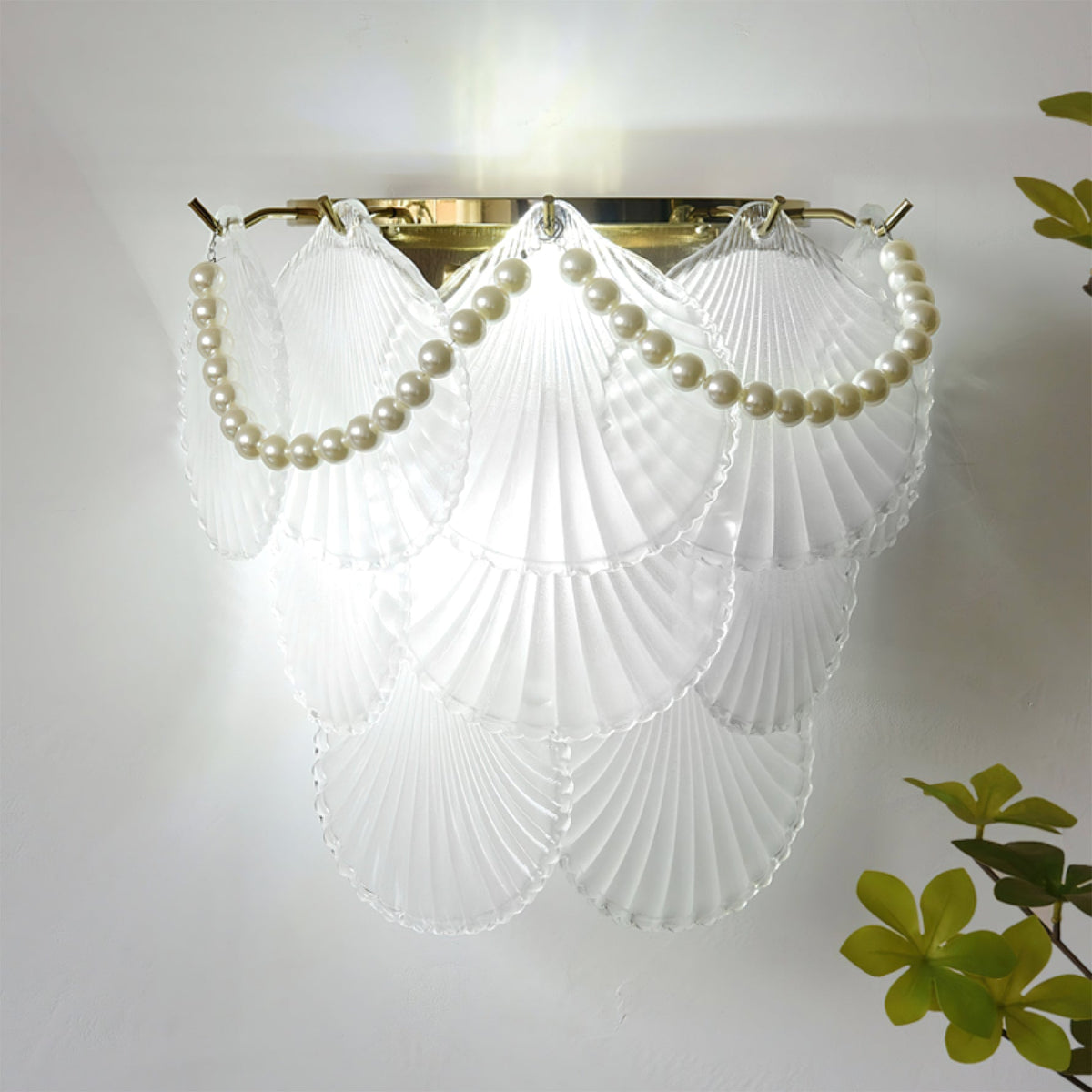 Product dimensions for the Galerie Wall Lamp.