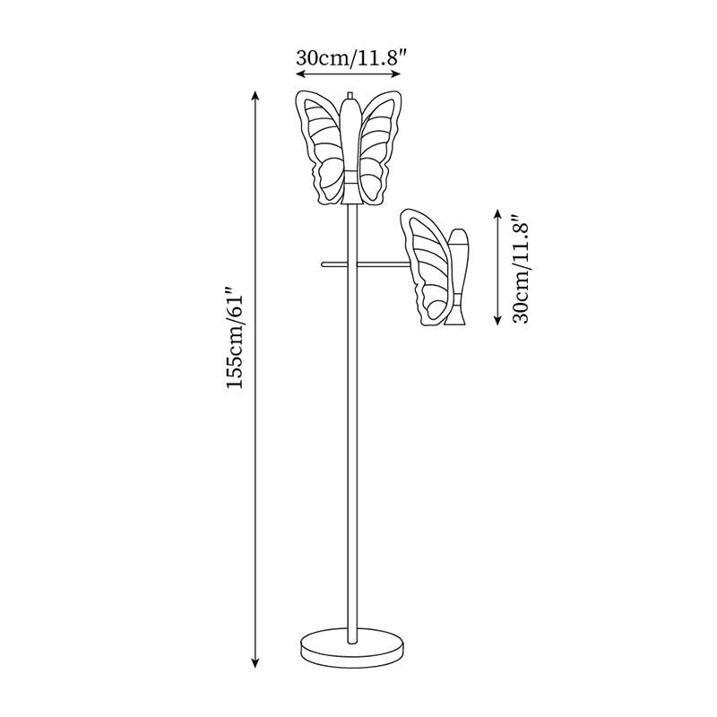 Crysia Lampadaire