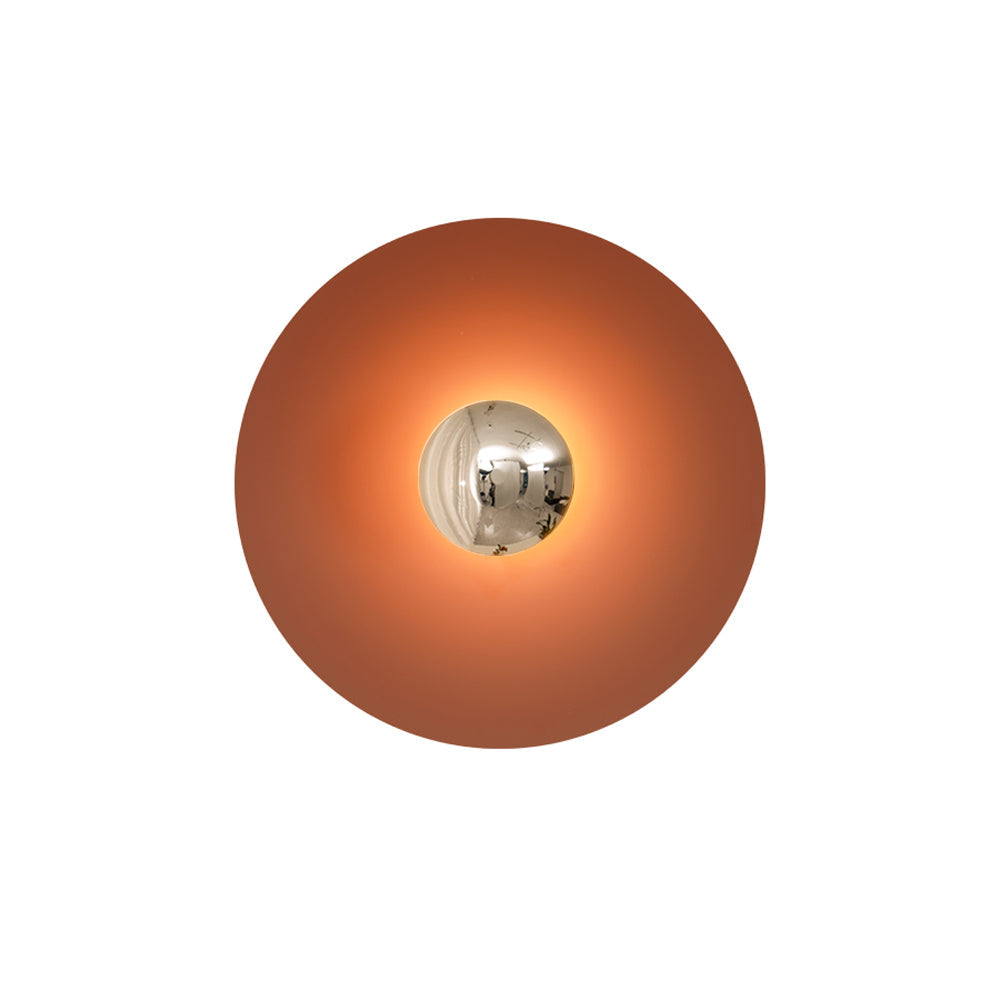 Wall Lamp Eclipse Inspired Halo Glow Modern Minimalist Art Accent-Neutral Decor