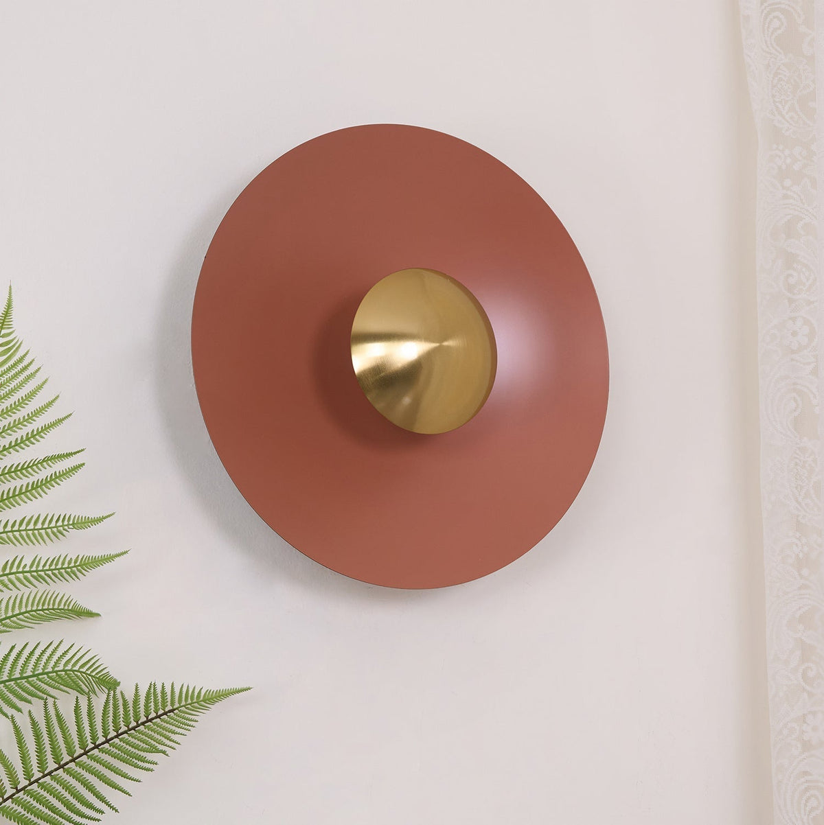 Wall Lamp Eclipse Inspired Halo Glow Modern Minimalist Art Accent-Neutral Decor