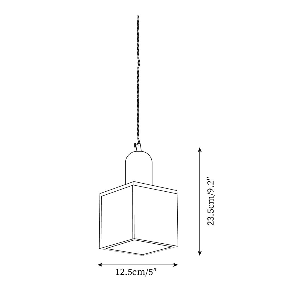 Wood Pendant Lamp Assorted Shapes in Solid Wood and Brass-Neutral Decor
