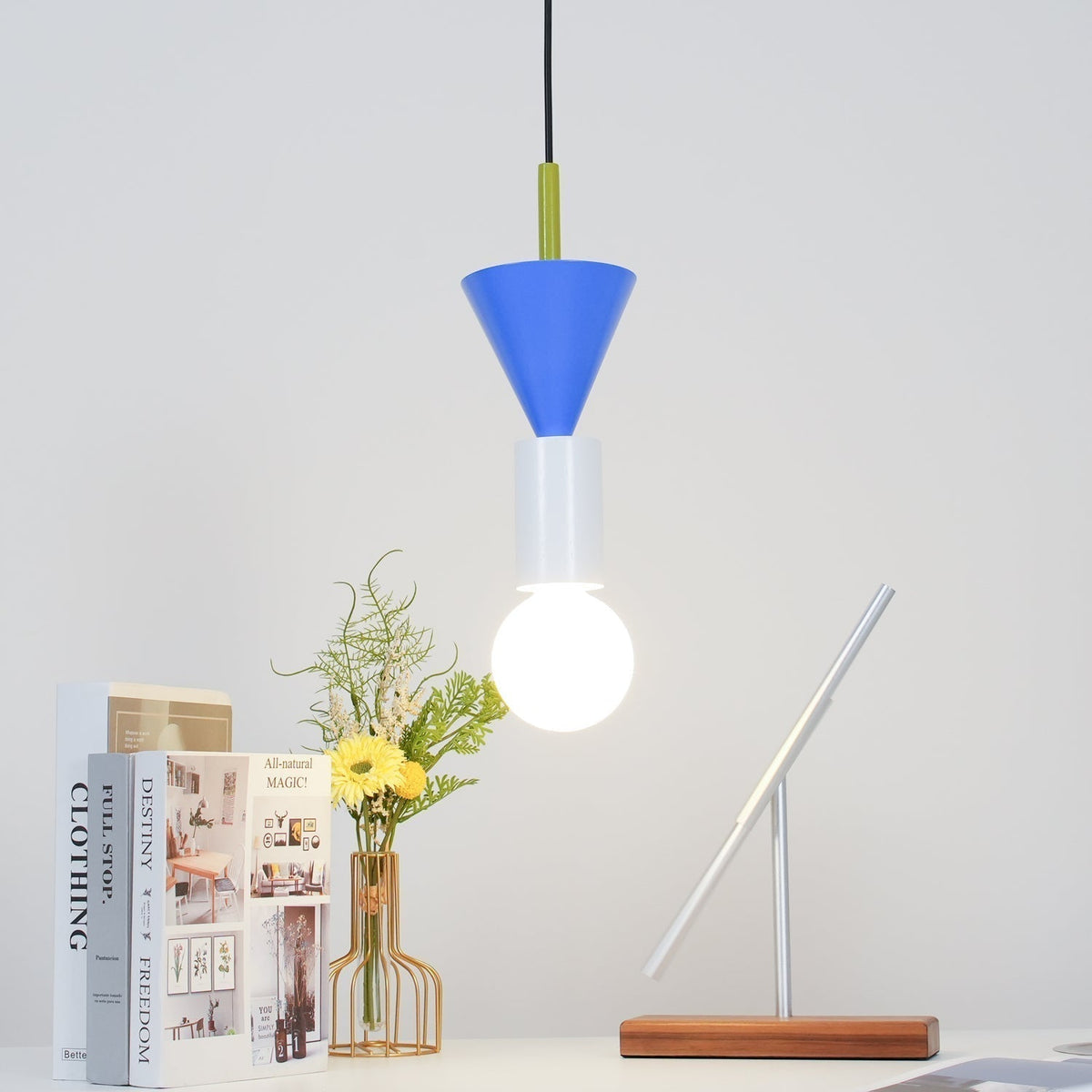 Elena Suspension Moderne en Bois