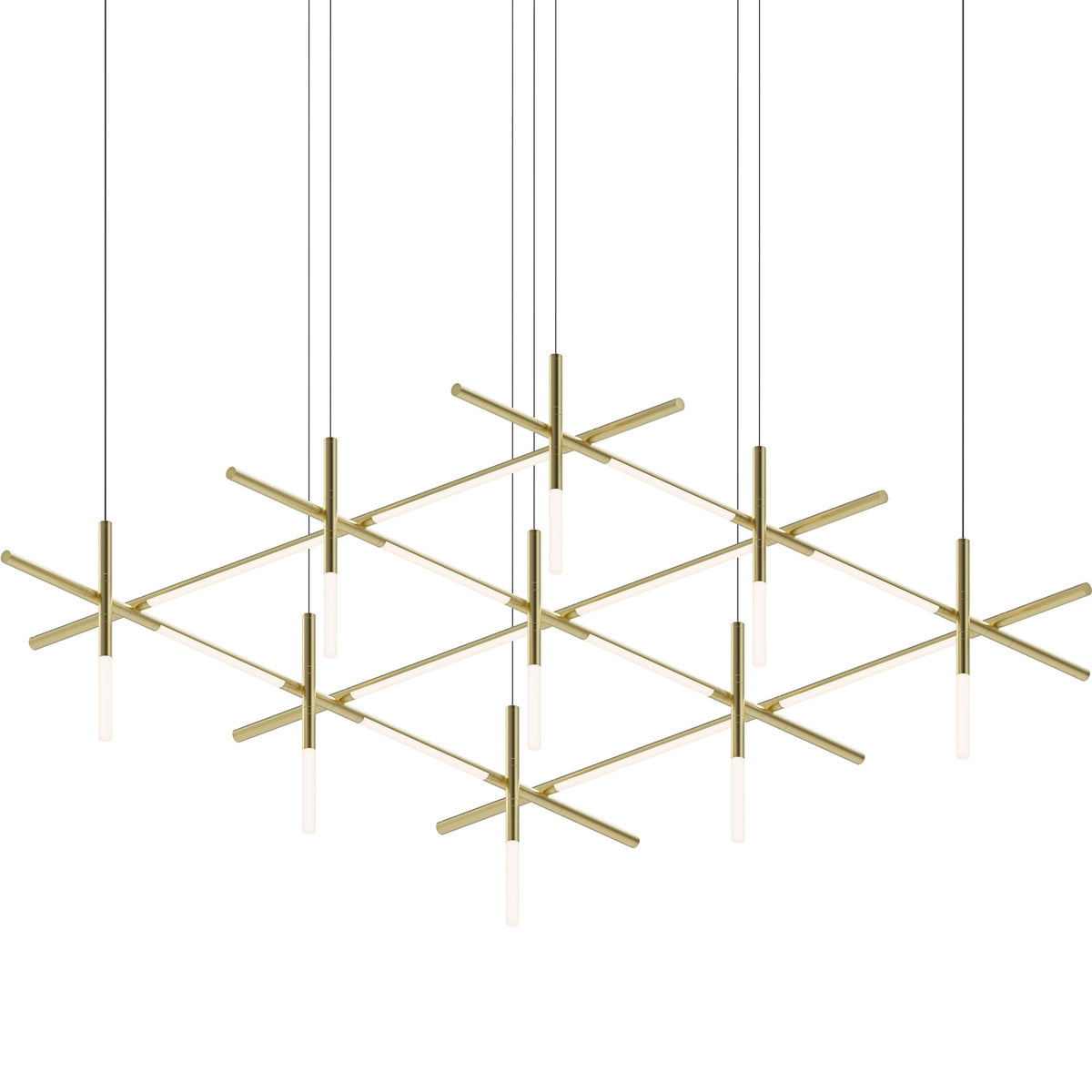 Geometric Linear Pendant Lamp-Neutral Decor