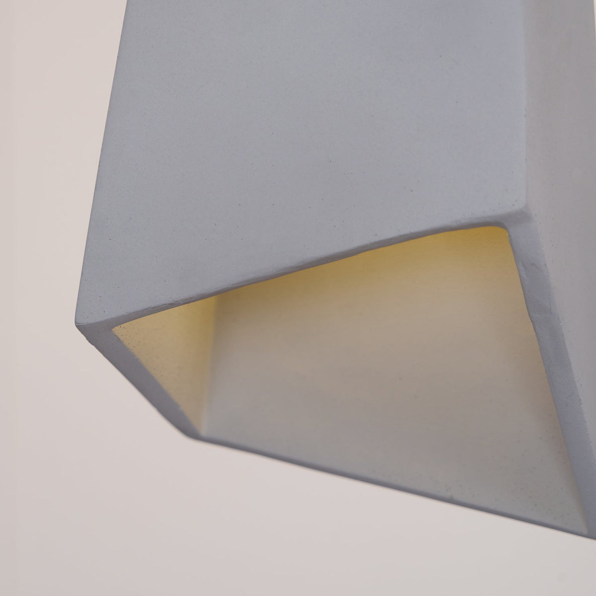 Geo Lampe Suspendue Industrielle en Ciment