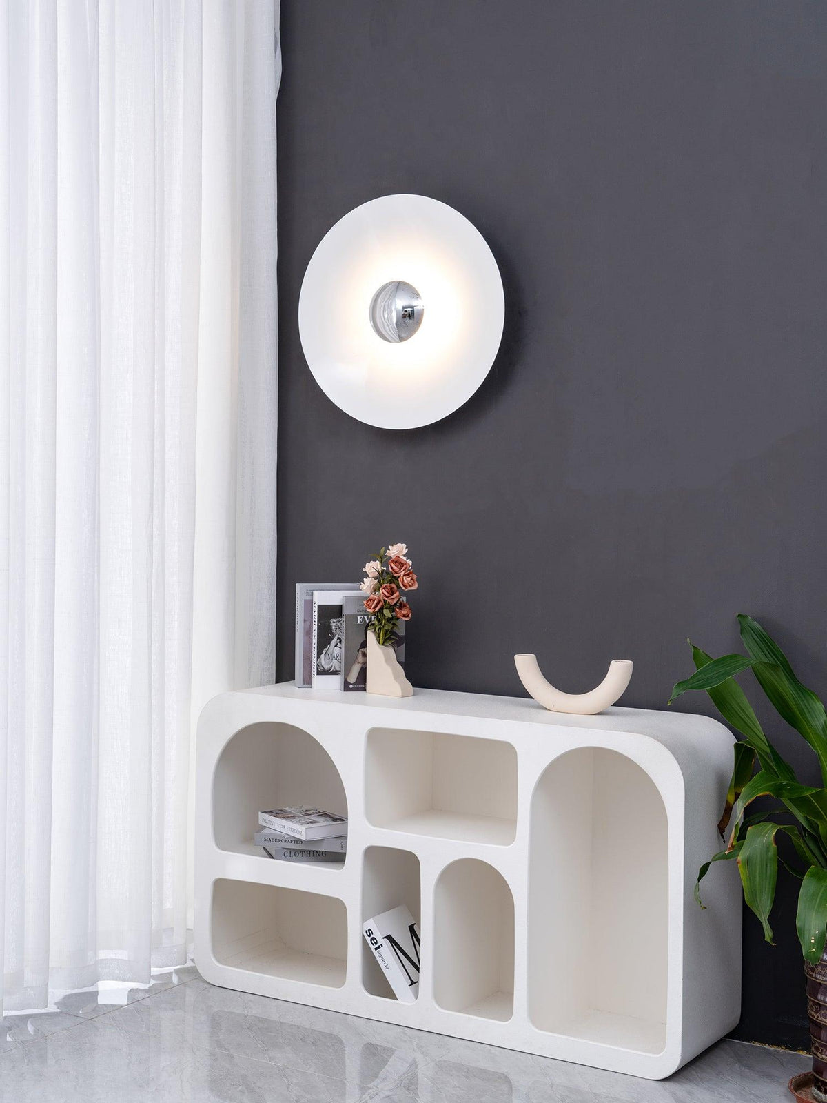 Sirixel Simplicity Glow Plug-in Wall Light-Cielum