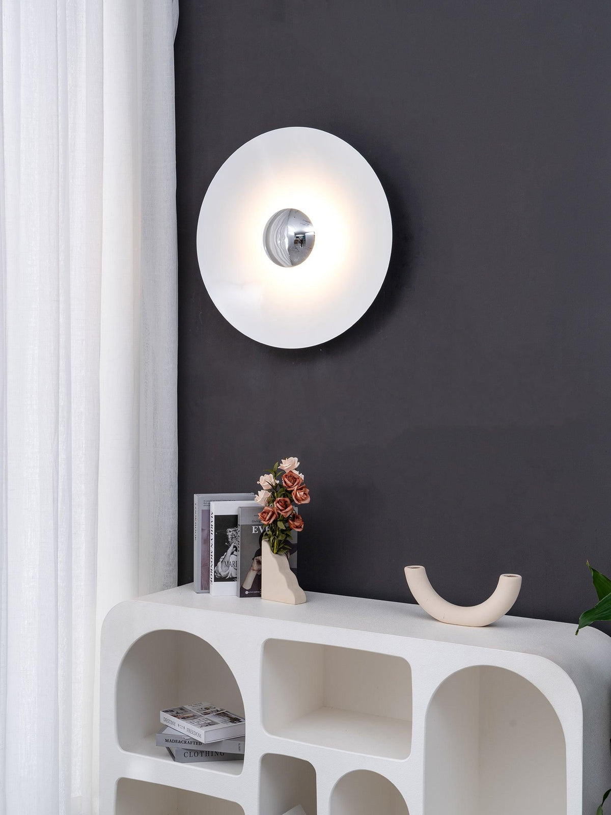 Sirixel Simplicity Glow Plug-in Wall Light-Cielum