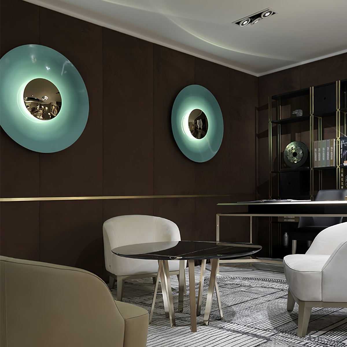 Sirixel Simplicity Glow Plug-in Wall Light-Cielum