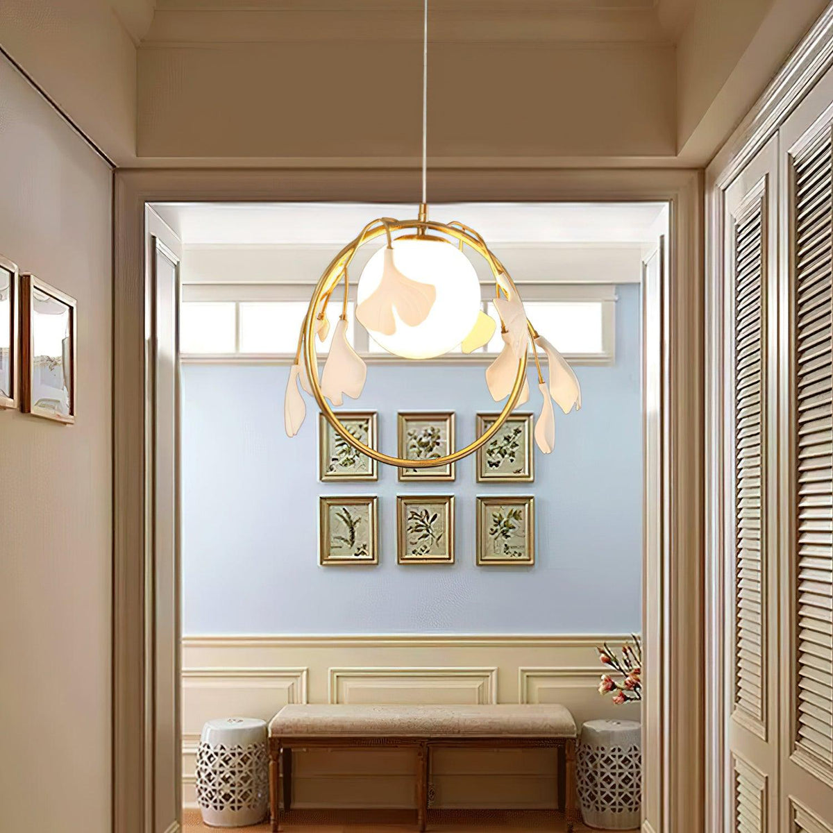 Althera Céramique Artistique Pendentif Lampe