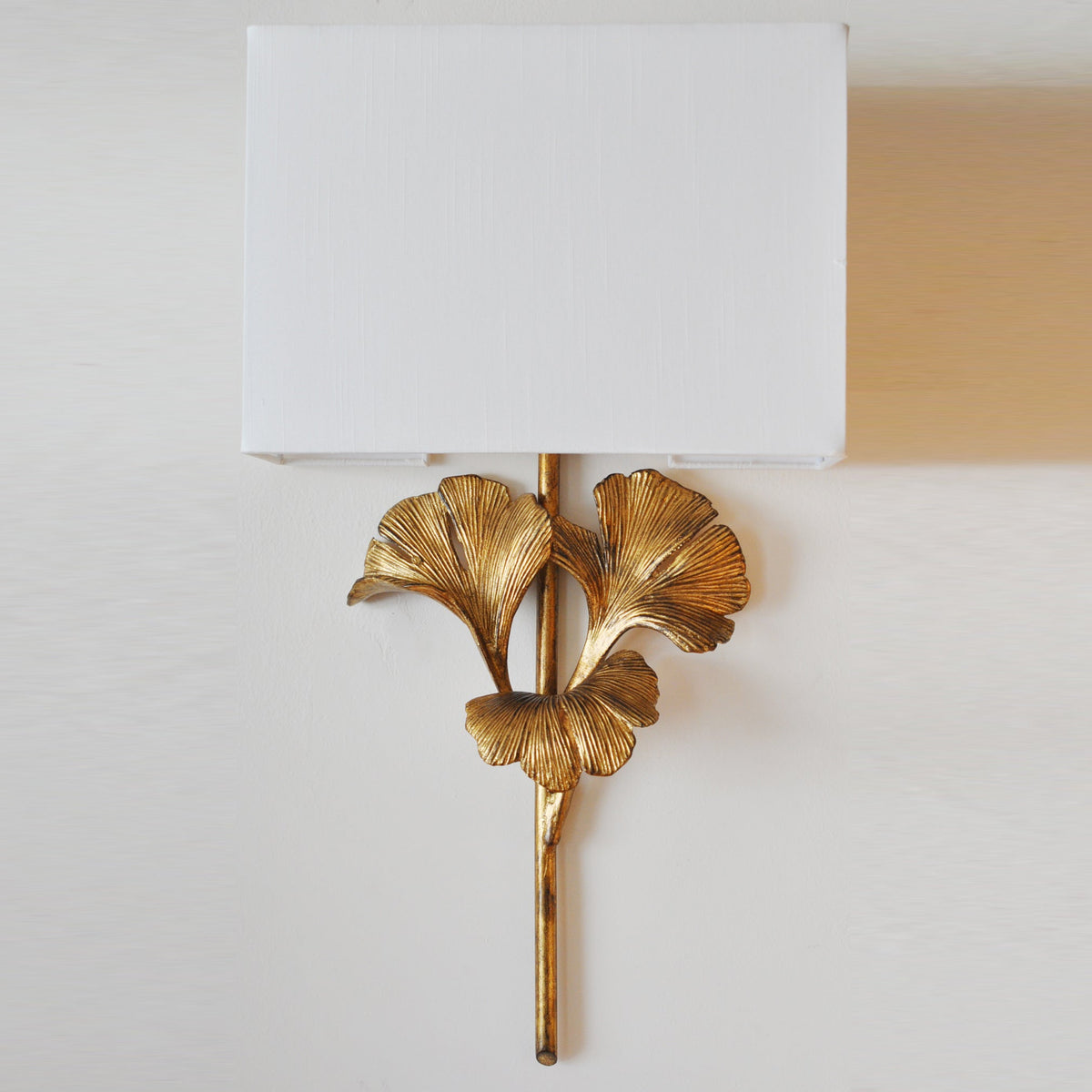 Daisy Applique Murale Feuille de Ginkgo