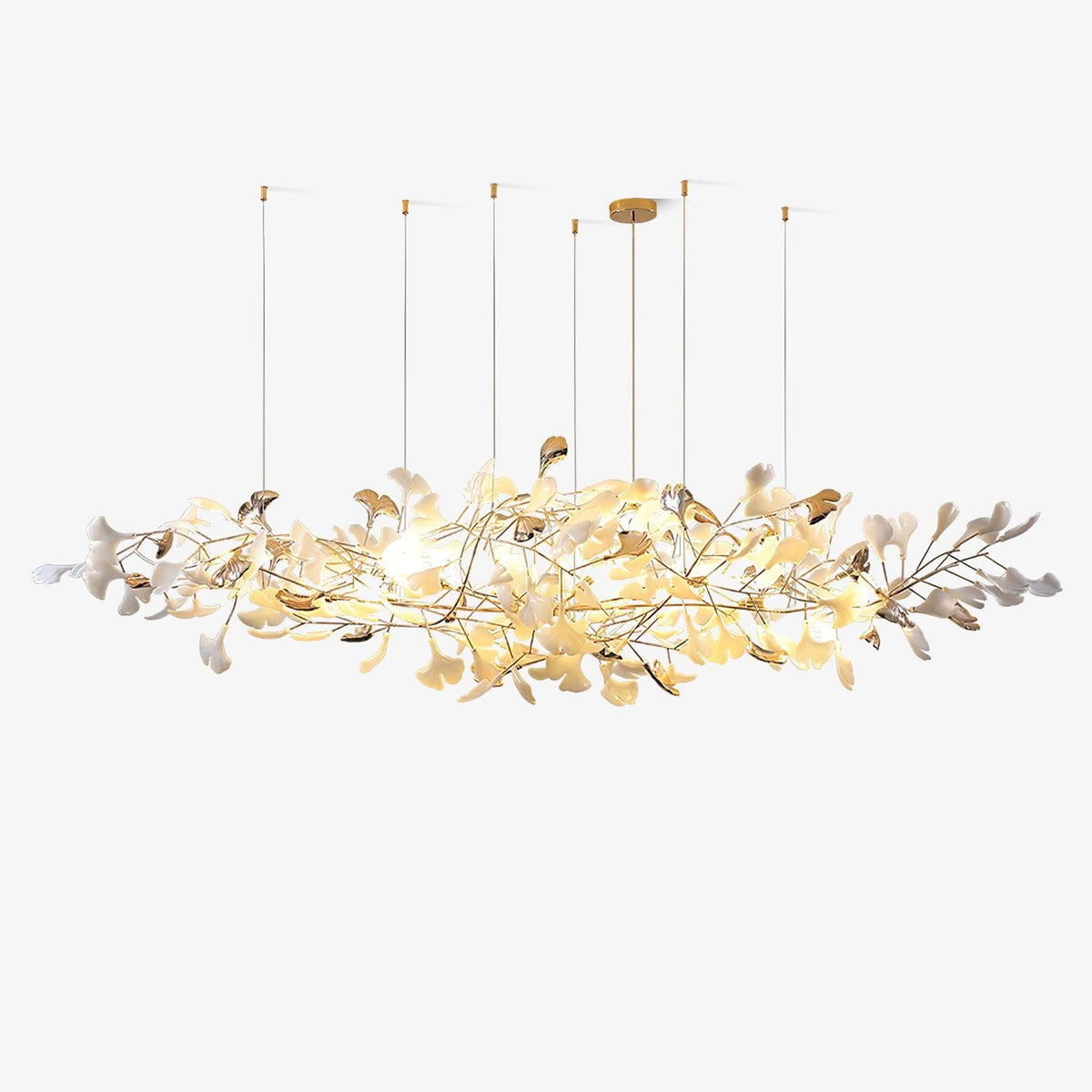Celise Lustre Postmoderne Céramique Nuage Ginkgo