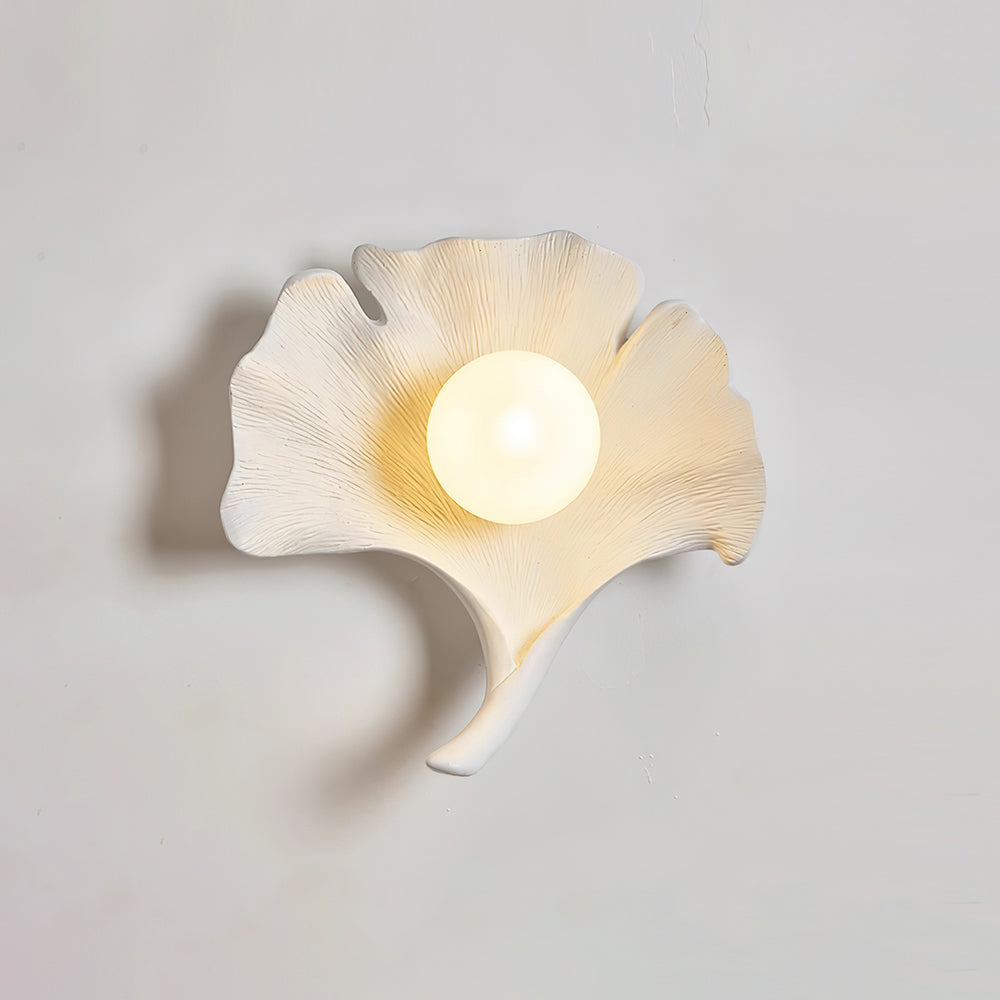Olivia Ginkgo Leaf Shape Wall Lamp-Neutral Decor