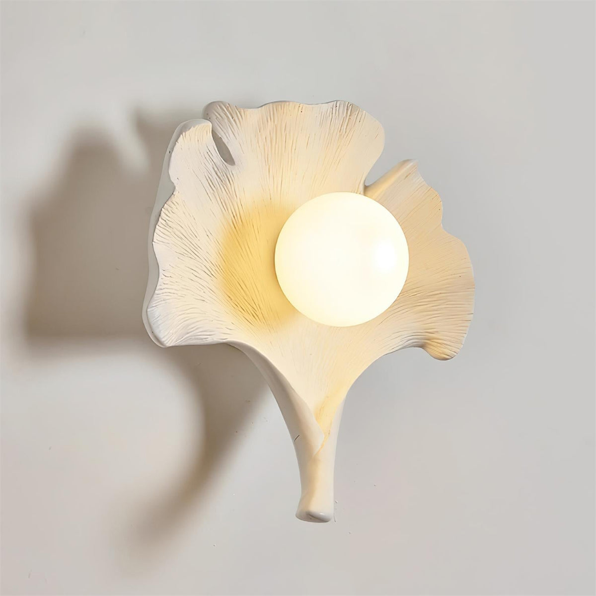 Olivia Ginkgo Leaf Shape Wall Lamp-Neutral Decor