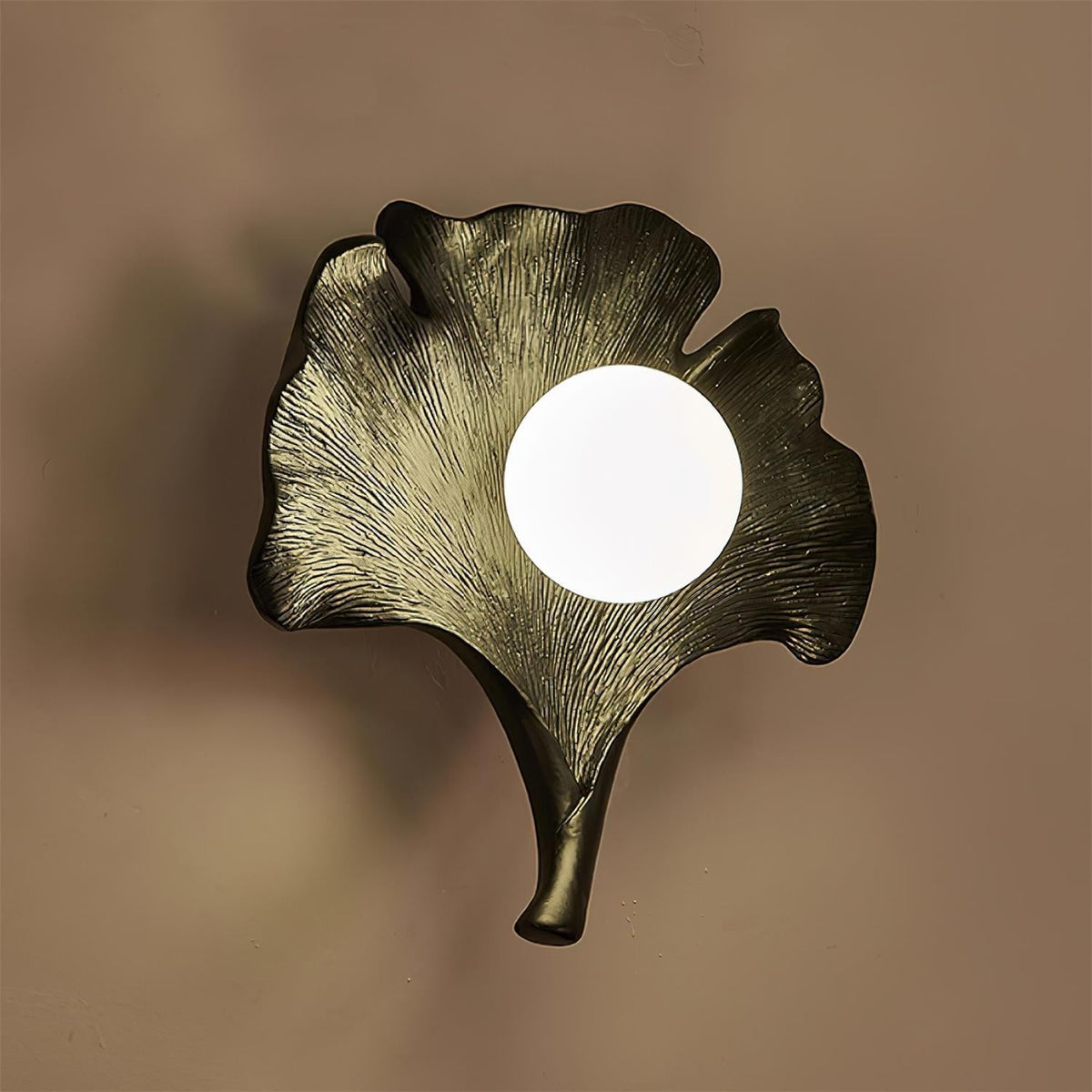 Olivia Ginkgo Leaf Shape Wall Lamp-Neutral Decor