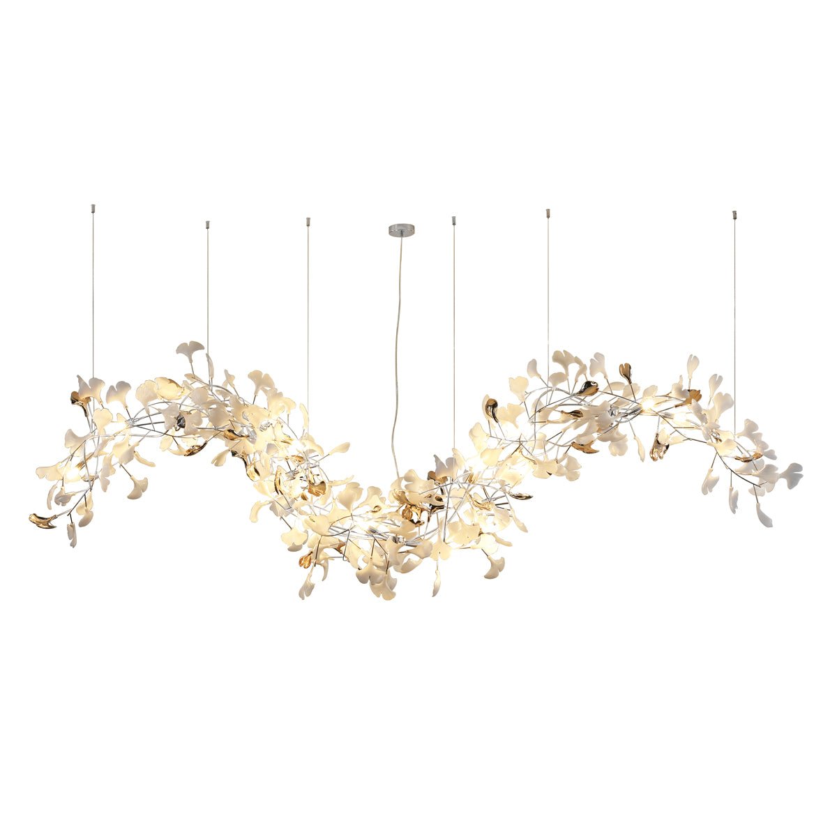 Alvana Céramique Gingko Lustre Pointe Volant