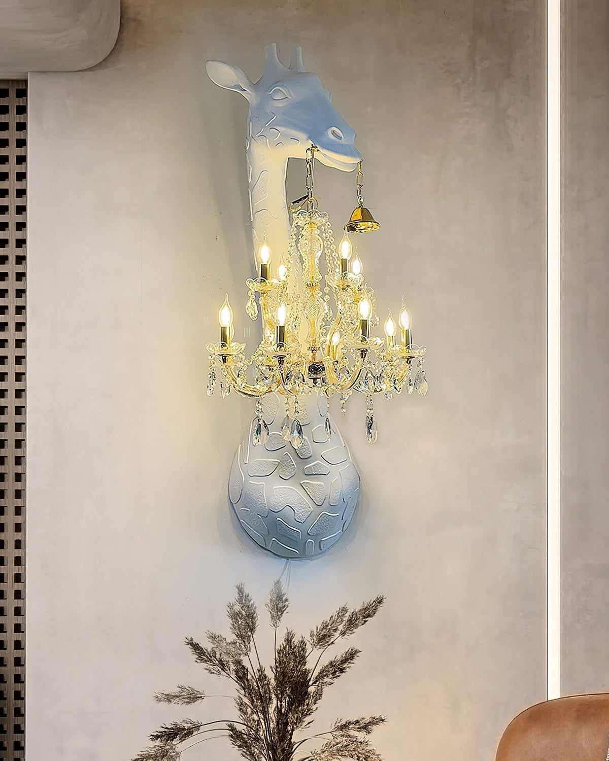 Cyreira Applique Murale en Cristal Créativité Individuelle