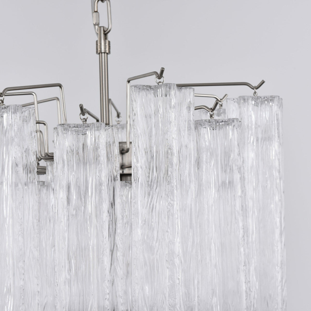 Torine Lustre en Verre Clair Moderne