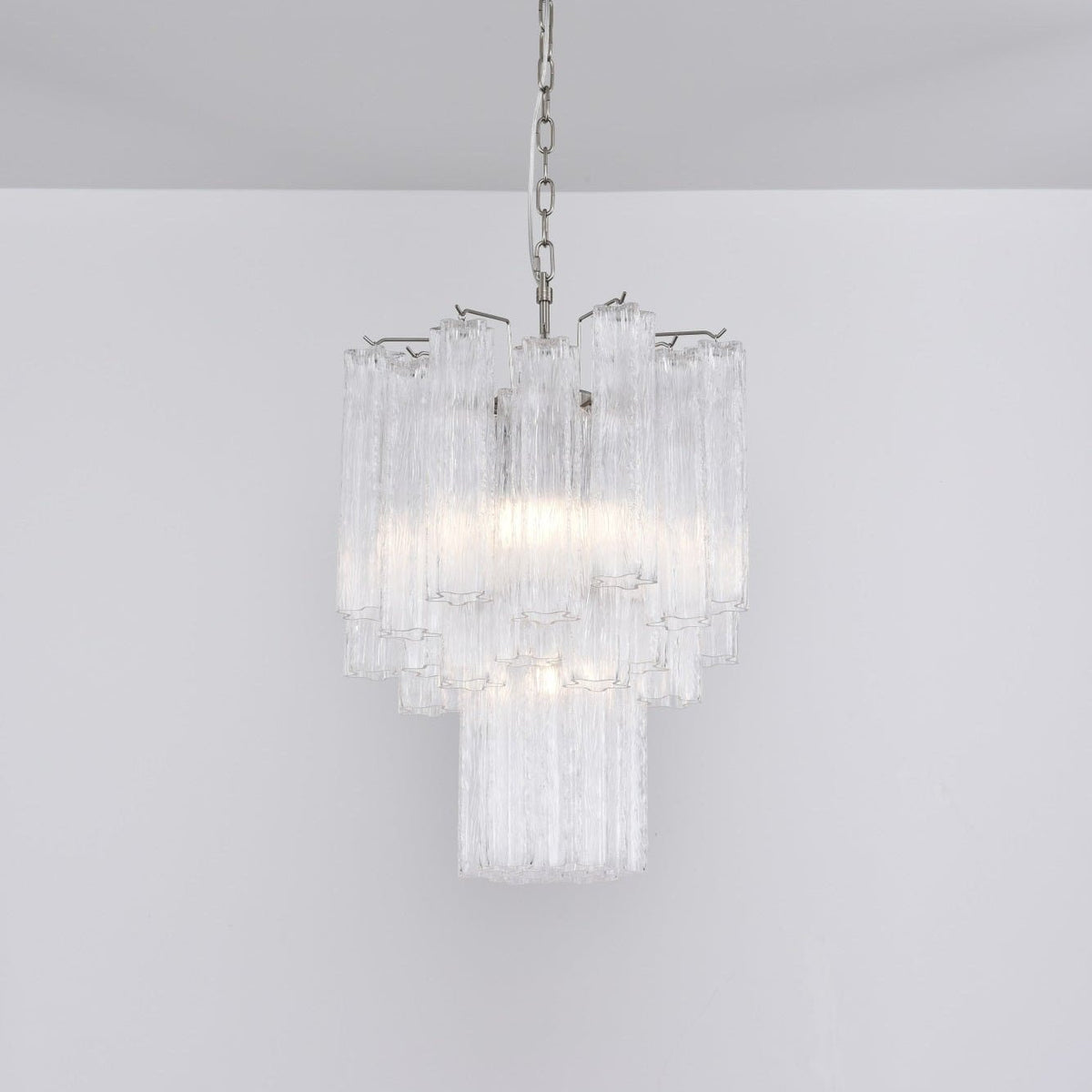 Torine Lustre en Verre Clair Moderne