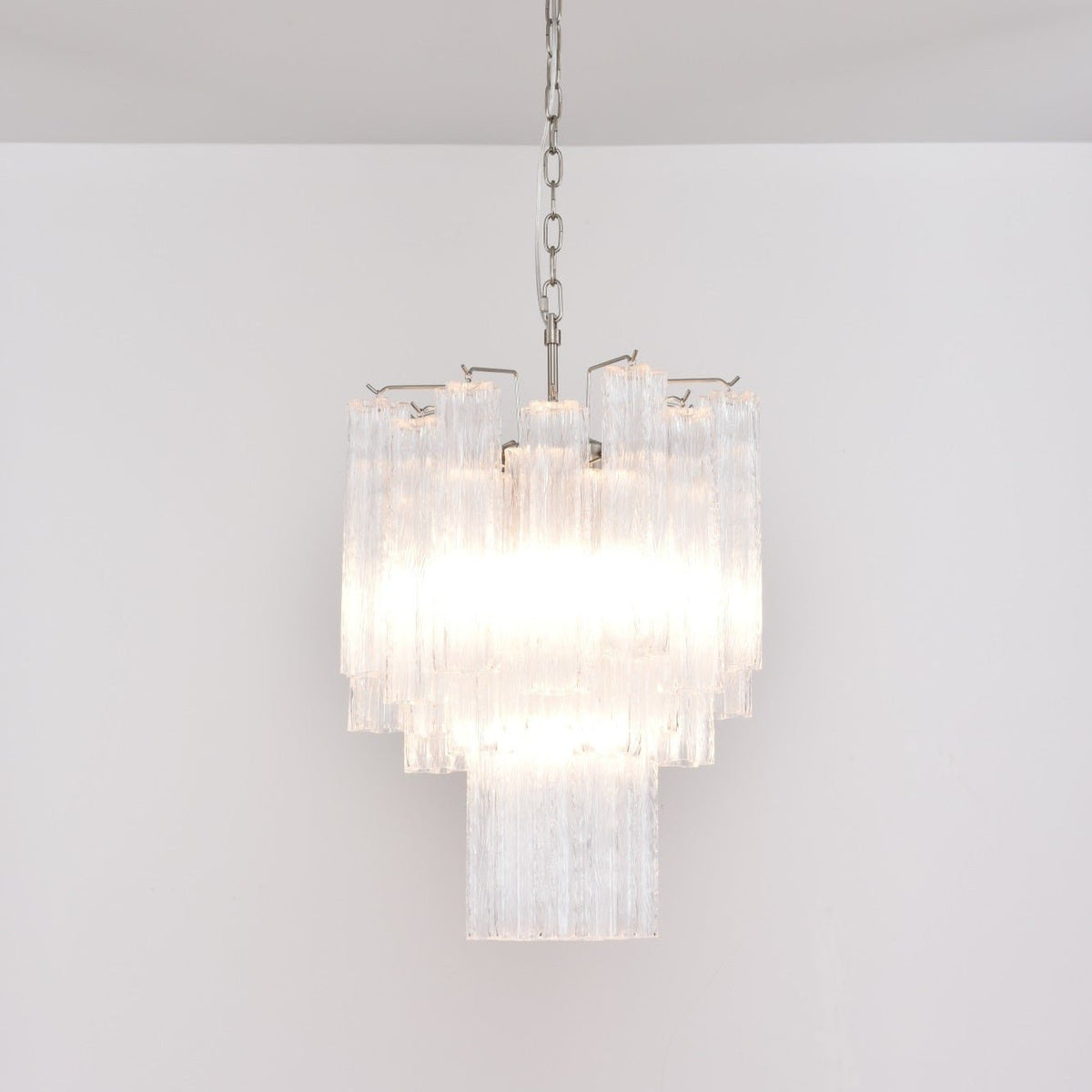 Torine Lustre en Verre Clair Moderne