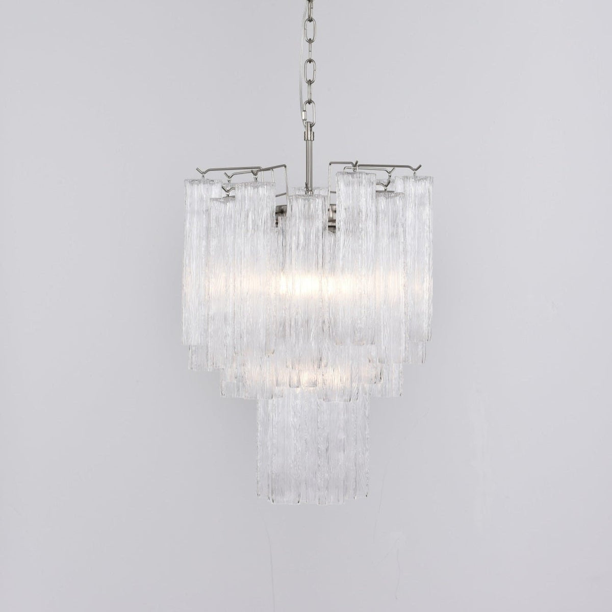 Torine Lustre en Verre Clair Moderne