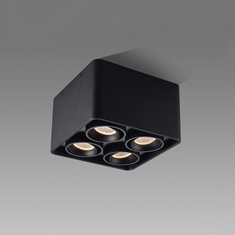 Silvella Projecteur Encastré Jumeau LED Angulaire Minimaliste