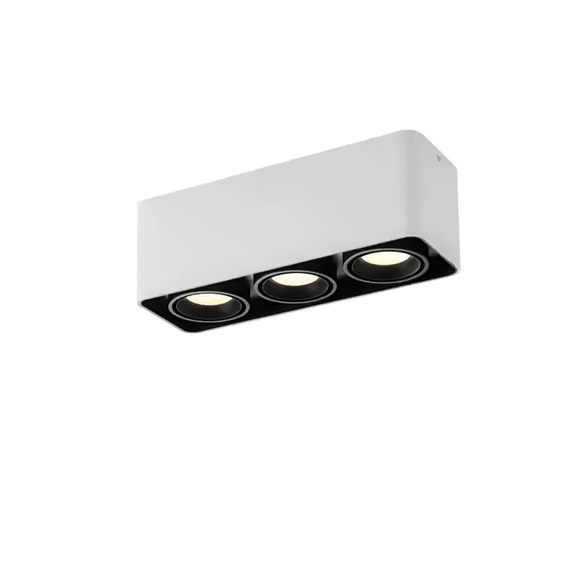 Silvella Projecteur Encastré Jumeau LED Angulaire Minimaliste