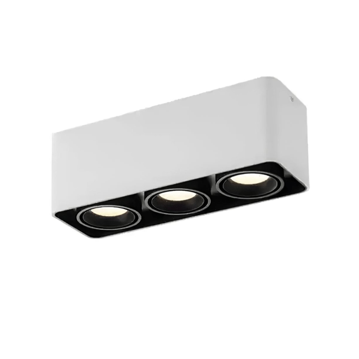 Silvella Projecteur Encastré Jumeau LED Angulaire Minimaliste