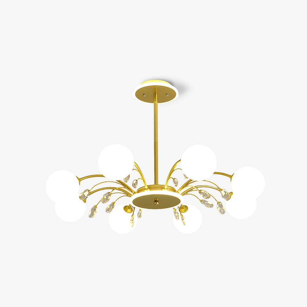 Loraya Suspension en Verre Goutte de Pluie