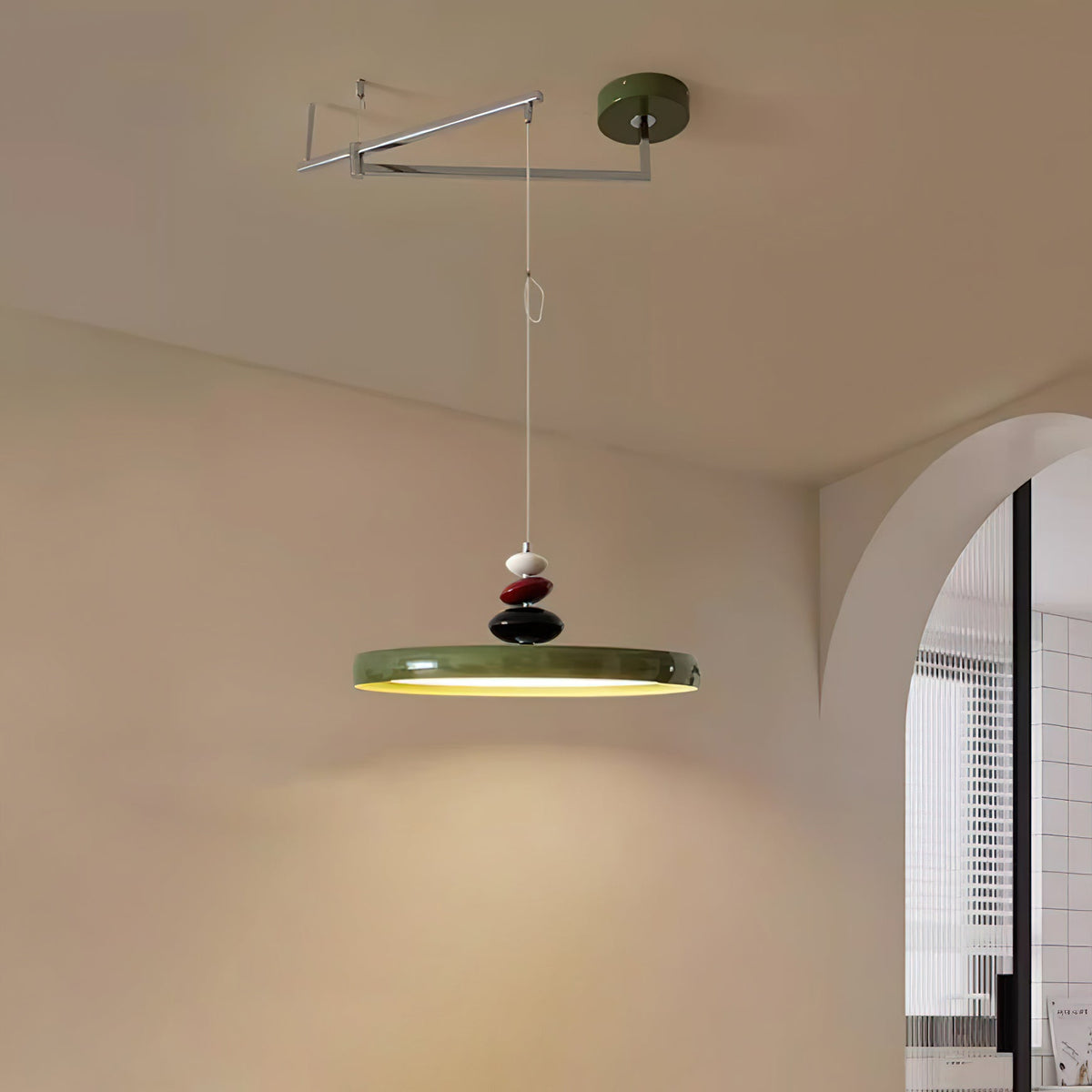 Pendant Lamp Metal and Round Shade Decorative Modern-Neutral Decor