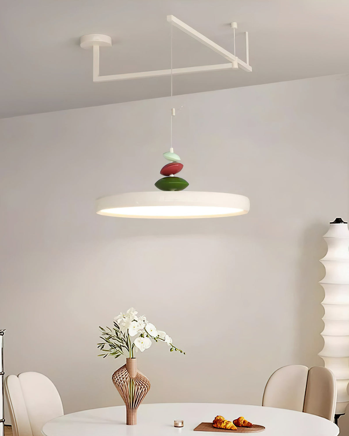 Pendant Lamp Metal and Round Shade Decorative Modern-Neutral Decor