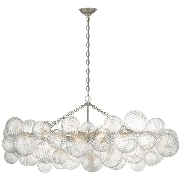Edriana Lustre Moderne en Verre Boule Bulle