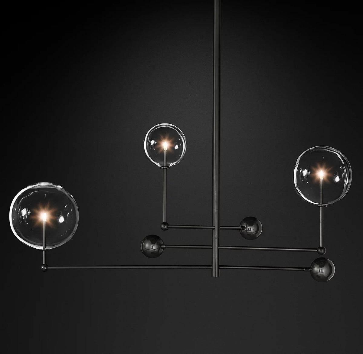 Orbit Lustre en Verre Contemporain