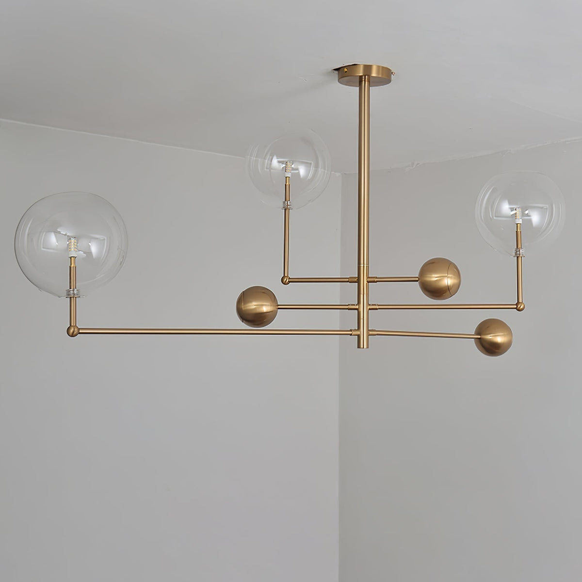 Orbit Lustre en Verre Contemporain