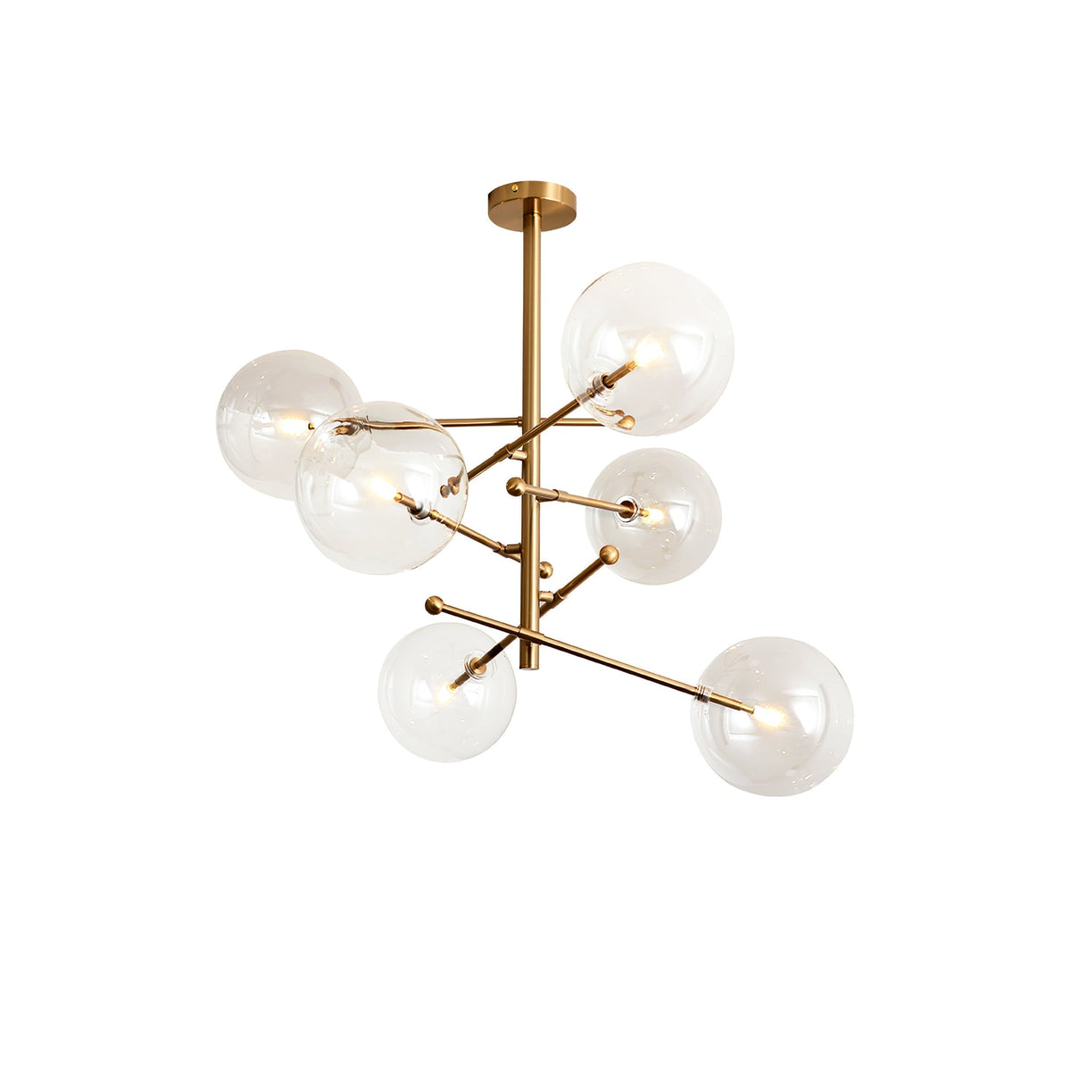 Orbit Lustre en Verre Contemporain