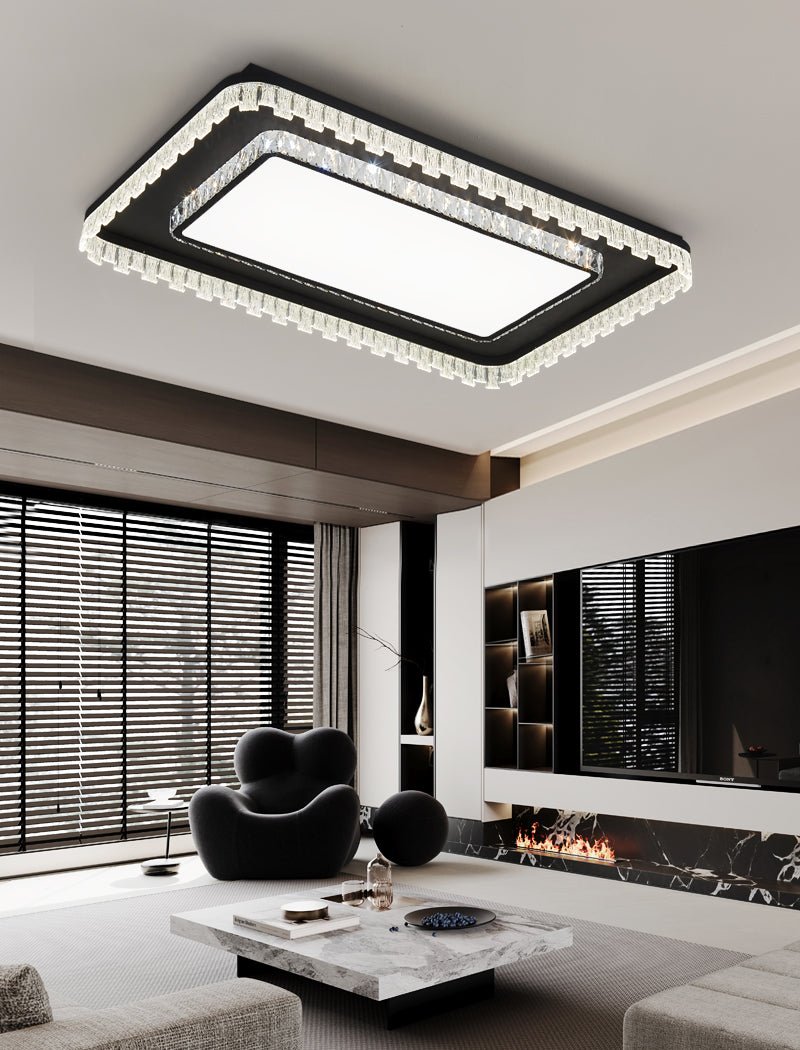 Felane Plafonnier Moderne Minimaliste de Luxe en Cristal