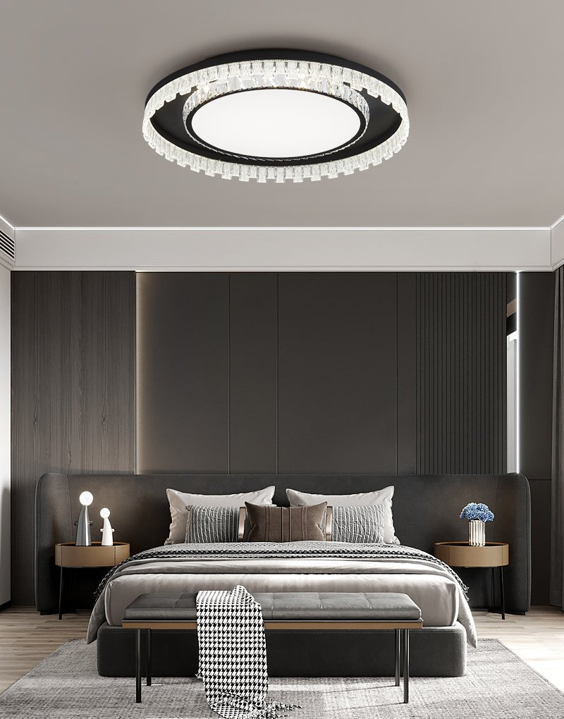 Felane Plafonnier Moderne Minimaliste de Luxe en Cristal