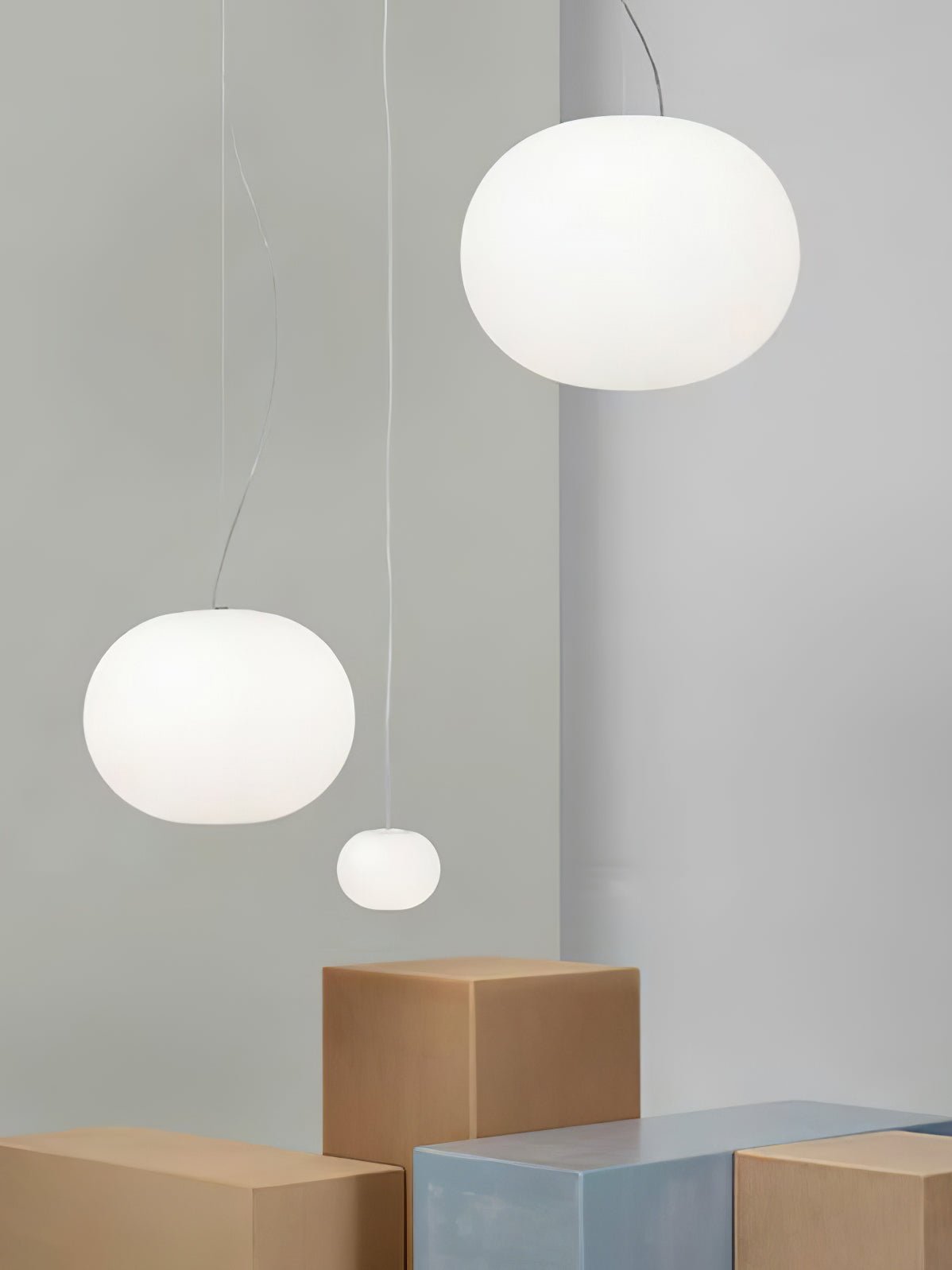 Orb Lustre Suspendu Moderne En Verre