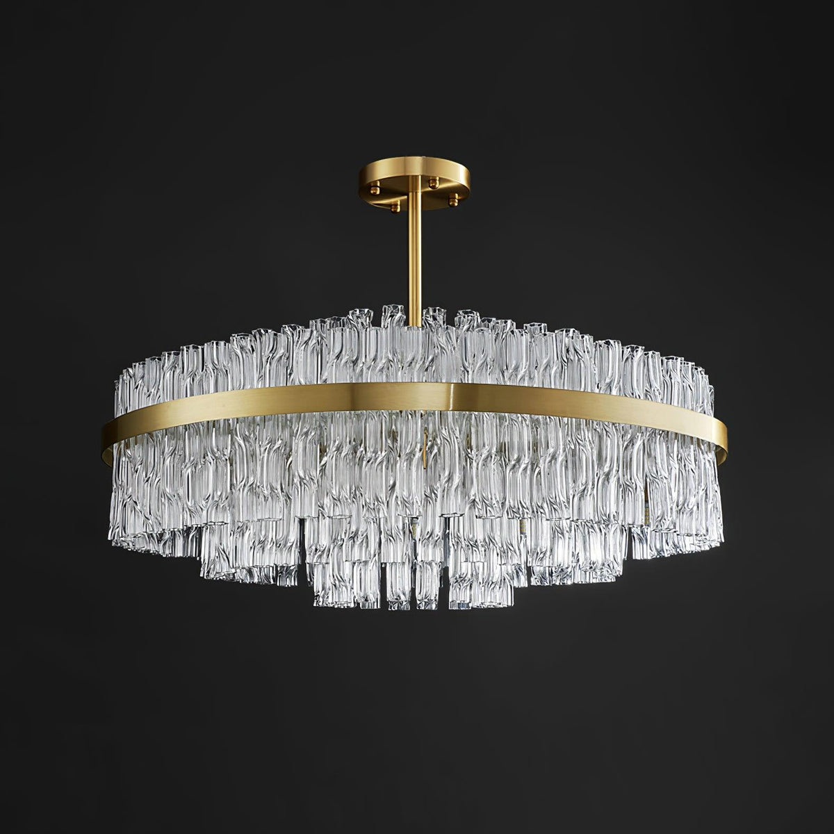 Alvelise Lustre Or Tige Claire Élégant