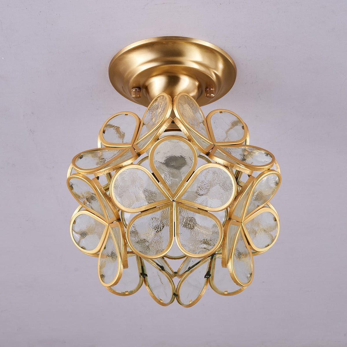 Kireria Plafonnier Luxe Bloom Doré