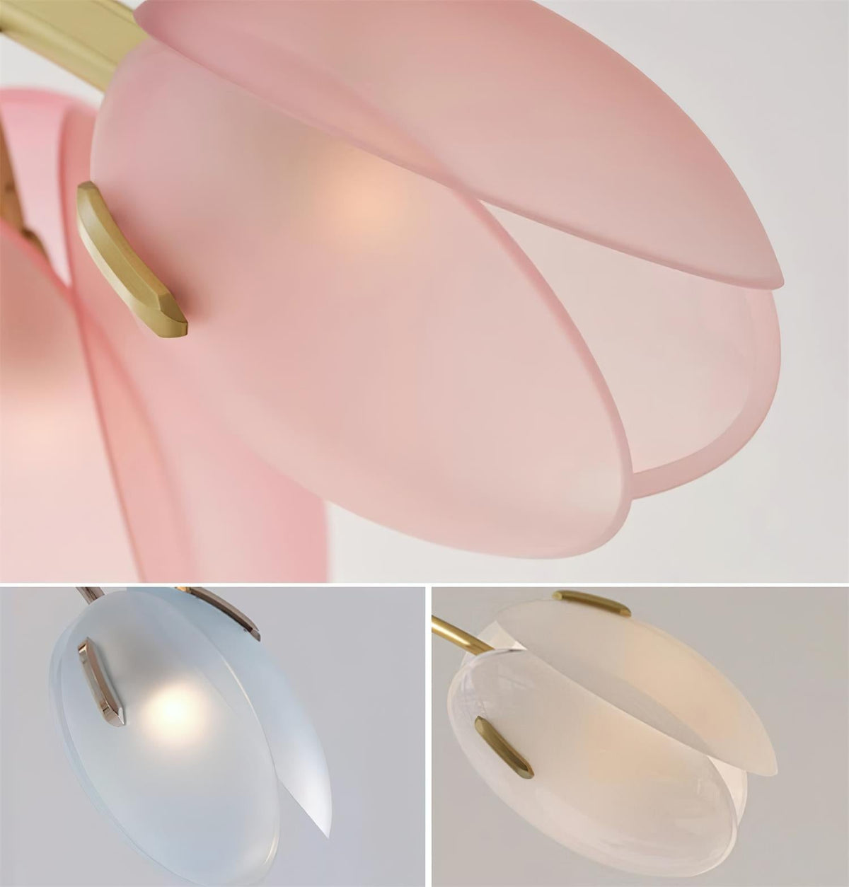 Gudelle Double Tulip Wall Lamp-Neutral Decor